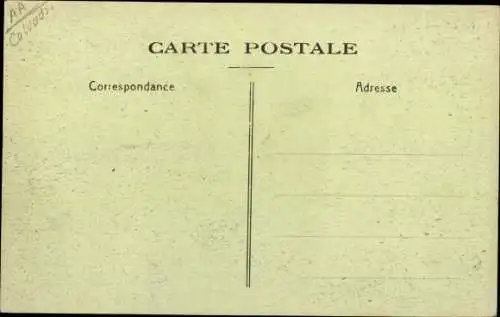 Ak Caen Calvados, Inondations, 31 Décembre 1925, Passerelle