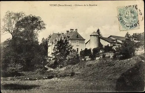 Ak Vitré Deux Sèvres, Château de la Bessiere