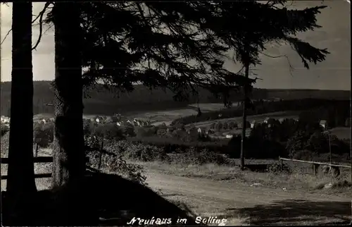 Foto Ak Neuhaus im Solling Holzminden Niedersachsen, Teilansicht