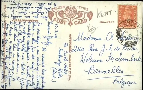 Ak Tunbridge Wells Kent, The Pantiles