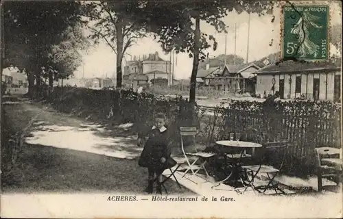 Ak Acheres Yvelines, Hotel Restaurant de la Gare