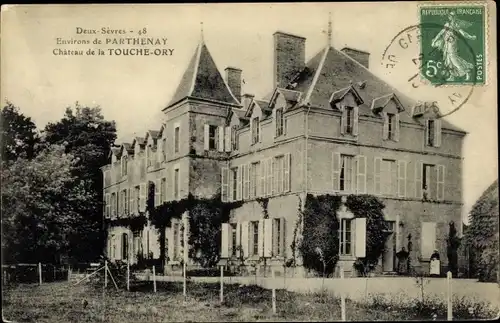 Ak Parthenay Deux Sèvres, Château de la Touche-Ory