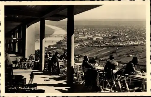 Ak Wien 19 Döbling Österreich, Kahlenbergterrasse