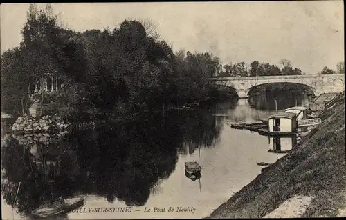 Ak Neuilly sur Seine Hauts de Seine, Pont de Neuilly