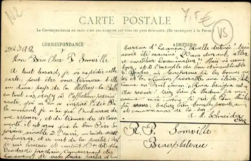 Ak Sion Sitten Kanton Wallis, College d'Uvrier