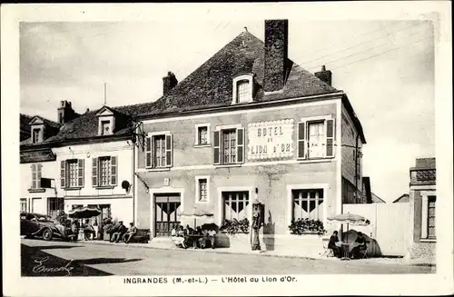 Ak Ingrandes Maine-et-Loire, L'Hotel du Lion d'Or