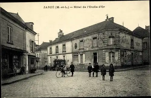 Ak Jarzé Maine et Loire, Hotel de l'Etoile d'Or