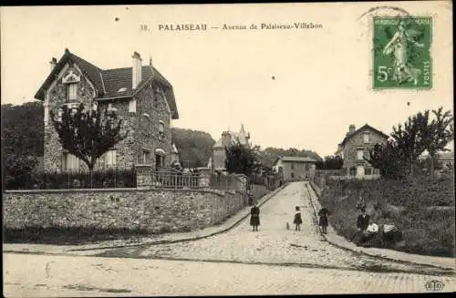 Ak Lozere Essonne, Avenue de Palaiseau-Villebon