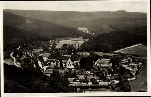 Ak Hattenheim Eltville am Rhein Hessen, Panorama, Hotel, Restaurant, Weinhaus Ress