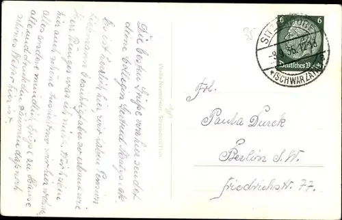 Ak Sitzendorf in Thüringen, Panorama