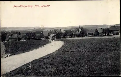 Ak Klingenberg in Sachsen, Panorama