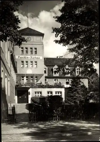 Ak Bad Wilsnack in der Prignitz, Puschkin Kurhaus