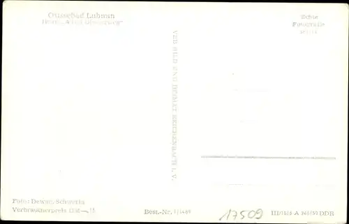 Ak Lubmin Mecklenburg Vorpommern, Heim Adolf Diesterweg