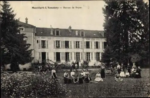 Ak Montfort l'Amaury Yvelines, Maison de Repos