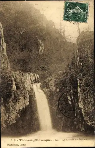 Ak Thouars Deux Sèvres, La Cascade de Pommiers