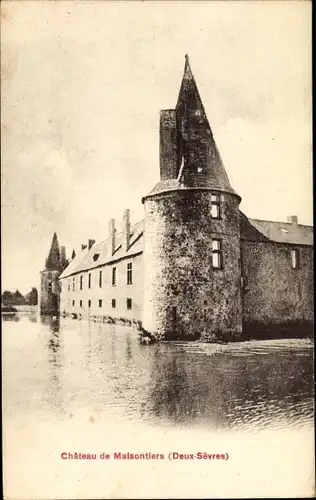 Ak Maisontiers Deux-Sèvres, Château
