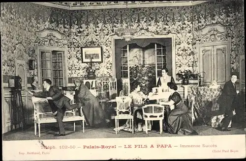 Ak Palais Royal, Le Fils à Papa, Theaterszene