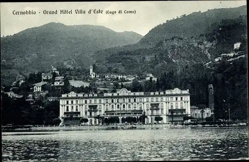 Ak Cernobbio Lombardia Italien, Grand Hôtel Villa d'Este, Lago di Como