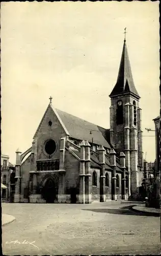 Ak Bagneux Hauts de Seine, l´Église