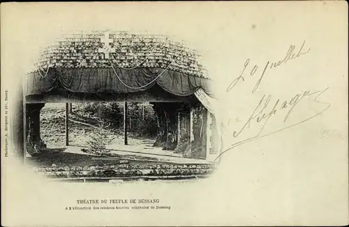 Passepartout Ak Bussang Vosges, Theatre du Peuple