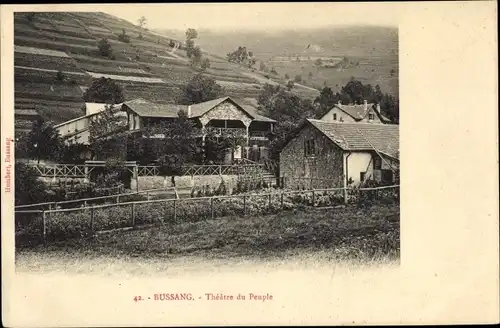 Passepartout Ak Bussang Vosges, Theatre du Peuple