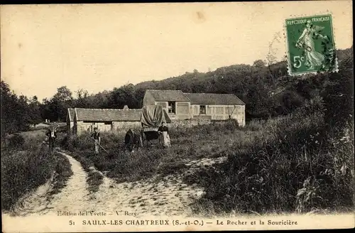 Ak Saulx-les-Chartreux Essonne, Rocher et Souricière