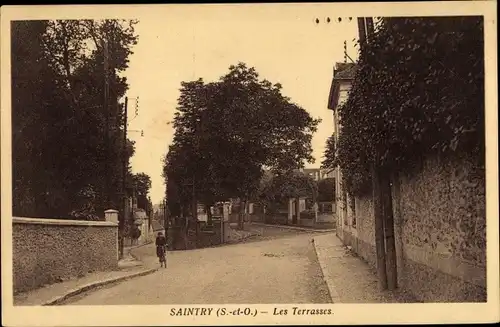 Ak Saintry-sur-Seine Essonne, Les Terrasses