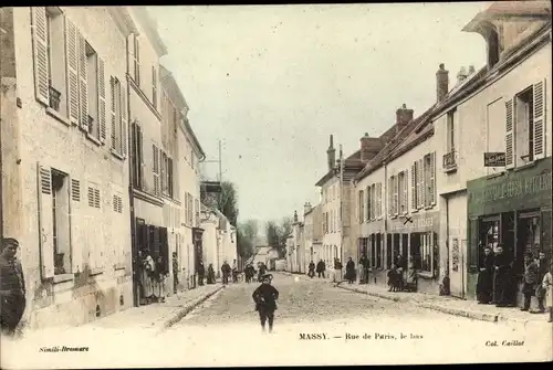 Ak Massy Essonne, Rue de Paris