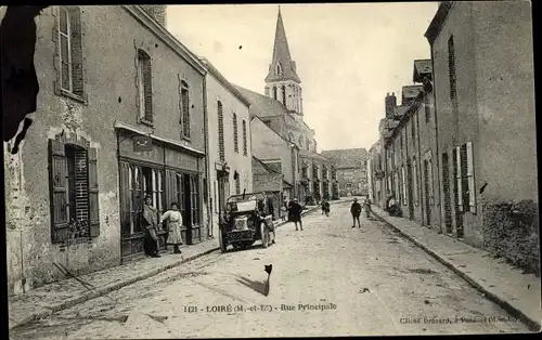 Ak Loire Maine et Loire, Rue principale