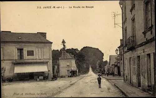 Ak Jarzé Maine et Loire, La Route de Bauge