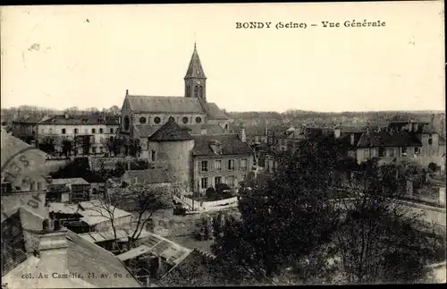 Ak Bondy Seine Saint Denis, Vue generale