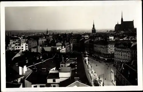 Ak Brno Brünn Südmähren, Teilansicht