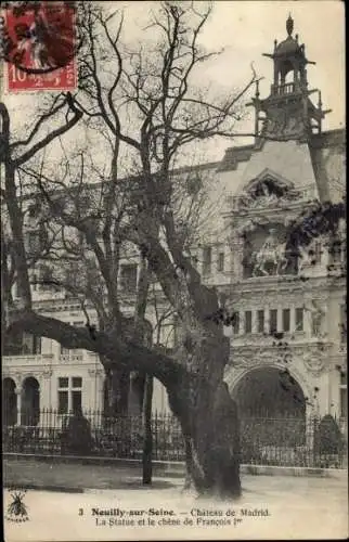 Ak Neuilly sur Seine Hauts de Seine, Château de Madrid