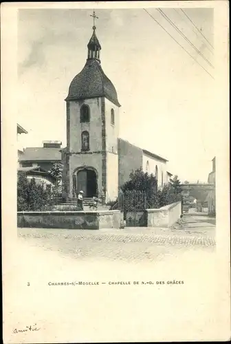 Ak Charmes Vosges, Chapelle de N. D. des Graces