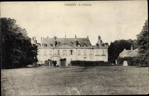 Ak Cheney Yonne, Château