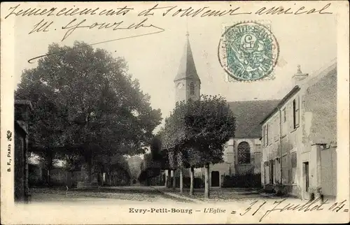 Ak Évry Essonne, Petit Bourg, Église