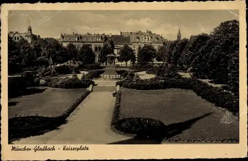 Ak Mönchengladbach im Ruhrgebiet, Kaiserplatz