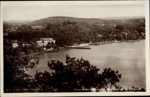 Ak Buckow in der Märkischen Schweiz, Blick auf dem Schermützelsee