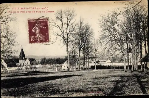 Ak Saint Illiers le Bois Yvelines, Parc du Chateau