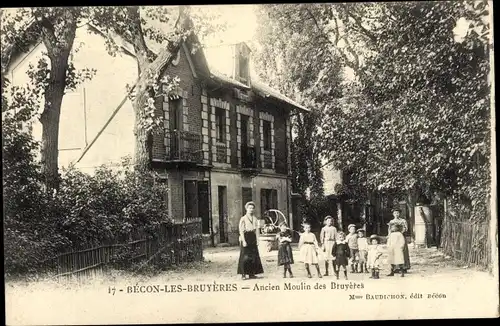 Ak Becon les Bruyeres Hauts de Seine, Ancien Moulin des Bruyères