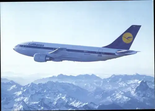 Ak Passagierflugzeug Airbus A 310 der Lufthansa