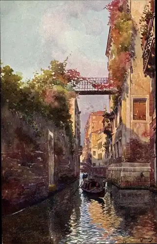 Künstler Ak Venezia Venedig Veneto, Rio Albrizzi