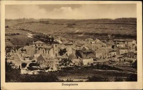 Ak Dompierre-sur-Besbre Allier, Panorama