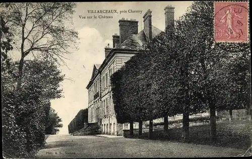 Ak Chaussy Val d´Oise, Villarceaux, Château