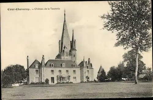 Ak Cour-Cheverny Loir-et-Cher, Château de la Taurerie