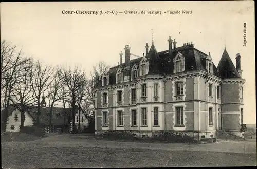 Ak Cour-Cheverny Loir-et-Cher, Château de Serigny