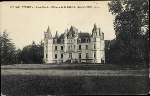 Ak Cour-Cheverny Loir-et-Cher, Château de la Sistière