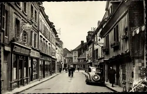 Ak Bernay Eure, Rue du Pont Ravet