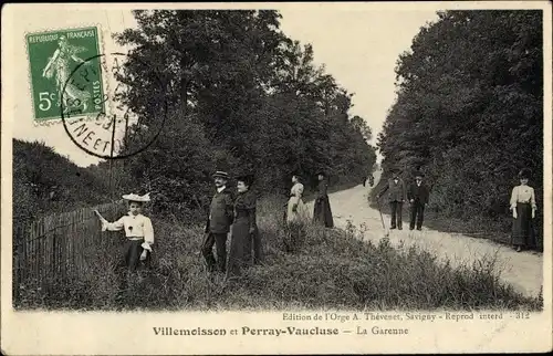 Ak Villemoisson sur Orge Essonne, Perray Vaucluse, La Garenne