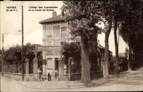 Ak Yerres Essonne, Hôtel des Camaldules